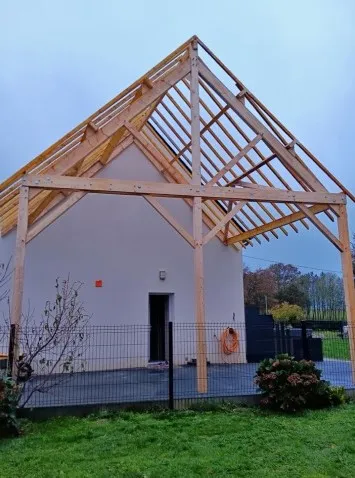 charpente traditionnelle bruz