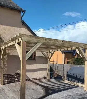 charpente traditionnelle Pléan le Grand-2
